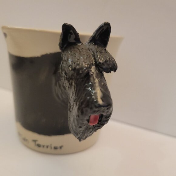 Blue Witch Scottish Terrier Ceramic Mug With 3D Dog Handle - Picture 4 of 8
